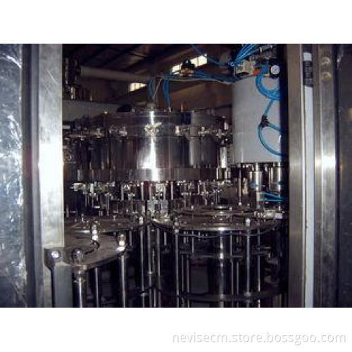 Electric 500ml - 5000bph Carbonated Beverage Filling Machin